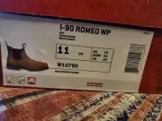 Wolverine Mens I-90 Waterproof Romeo Slip-On Construction Boot 11 wide NEW