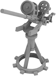 YZ700206A 1/700 Model Upgrade Parts U.S Navy Single Oerlikon Anti-Aircraft Gun Type A