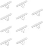 10 Pcs Rocker Panel Moulding Rivets Clips, White Nylon Side Skirt Sill Fasteners, Universal Car Retainers, Car Exterior Trim Clips Compatible with Jeep Wrangler JL 2018-2020 Gladiator JT