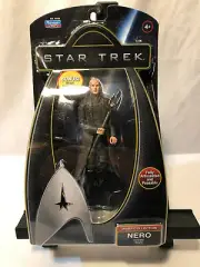 Star Trek Nero 6" Action Figure Warp Collection Playmates w/ Display Stand