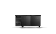 Skope BackBar 2 Solid Swing Door SlimLine Fridge