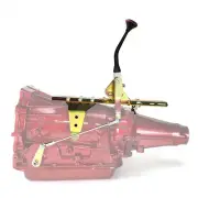 Push Button Transmission Shifter Kit w/ 8 Black Arm for Ford FMX