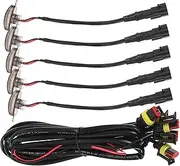 iplusmile 1 Set Car Decoration Lights Led Grille Lights for Interior Front Grill