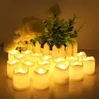 Flameless LED Candles Battery Operated Tea Lights Electric Fake Candle Lamp AU