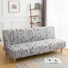 Elastic Couch Cover Dust-proof Sofa Protector Printed Sofa Cover Living Room