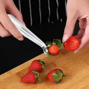 Strawberry Stem Remover Stainless Steel Tomato Corer Remover Ergonomic usual