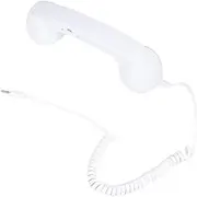 jojofuny Retro Telephone Receiver Adjustable Tone Handset Compatible with Cell Phones Reduction for Enhanced Call Comfort