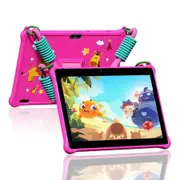 10 Inch Kids Tablet Android 10.3G Phone Tablet Parental Control WiFi Tablet for Kids Child 6000mAh 4GB RAM 32GB ROM HD IPS Display with Case (Pink)