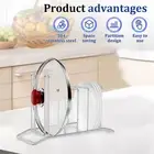 Chopping Board Organizer Stainless Steel Cutting Board Holder Anti Slip EWE