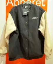 No Fear x H&M Varsity Bomber Jacket, Size Large, New With Tag, b29