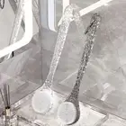 Long-handled Dual Side Scrub Brush Transparent Back Scrubber Brush Exfoliating