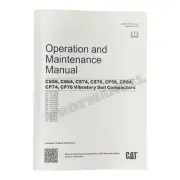 Caterpillar CP56 CP64 CP74 CP76 Vibratory Compactor Operators Maintenance Manual