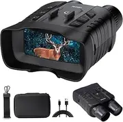 [AKASO] Seemor AI Full Color 4K Night Vision Goggles Binoculars 16X Digital Zoom NVG, Supports WiFi and App, 2 Replaceable Batteries