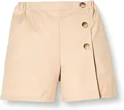 ROPÉ PICNIC KIDS(ロペピクニック キッズ) Lope Picnic Kids GRS12060 Short Pants, Side Button Shorts, Beige (27), 120