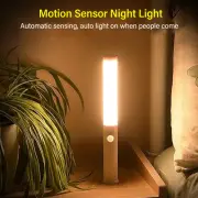 Motion Sensor Night Light Creative Rechargeable 3 Color Temperatures New