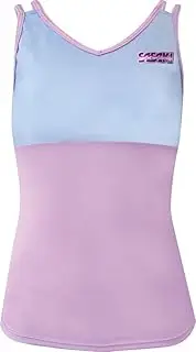 [Sasaki] Rhythmic Gymnastics Women's Drywear Double Strap Top with Cup Pocket STN-70019 Lavender (LD) L