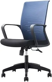 Stable Adjustable Height Office Chair，Comfortable Sedentary Swivel Desk Chair，Ergonomic Lift Computer Chair High-Quality Materials Mobile