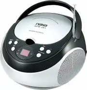 Compact Electronics NPB-251 Portable CD Player with AM/FM Stereo Radio