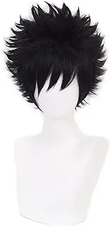 HIROAKIYA Toya Todoroki Dabi Wig, MHA My Hero Academia Toya Todoroki Dabi Cosplay Wig with Wig Cap