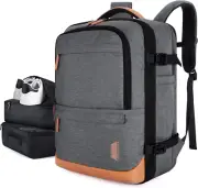 BAGSMART Compression Travel Backpack, 40L Expandable Airline Approved Carry on B
