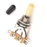 Musiclily Metric 3 Way Guitar Pickup Toggle Switch,Black Tip