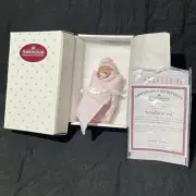 Ashton Drake Handful of Joy COA Tiny Baby Doll 5" Newborn Heavenly Handfuls