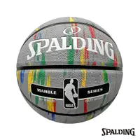 在飛比找PChome24h購物優惠-SPALDING 斯伯丁 灰色大理石 Rubber