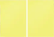 Pitycbo Set of 2 PVC Clear Plastic Sheets for Crafting A4 Size for Cutting Machines, Yellow