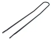 42" LONG VINTAGE LOWRIDER BACK SISSY BAR IN BLACK FOR 26" BEACH CRUISER BIKES.
