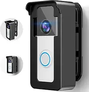 Anti-Theft Video Doorbell Angle Mount, 50 to 130 Degree Adjustable Ring Camera Holder Doorbell Door Mount for Apartment, Compatible with Ring/Blink Video Doorbell 4 3 Plus 2 1 Pro 2