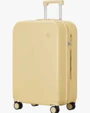 MIXI Lightweight Suitcase M9236 - 26" Lark Yellow New In Box Hard Shell