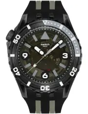 [Swatch] Sea Nettle Watch in Black SSCU09B100