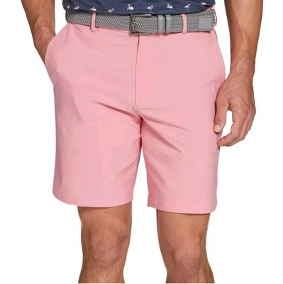 Walter Hagen Mens 9" Inseam Performance 11 Micro Lines Golf Shorts Size 42 NWT