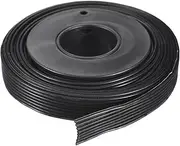 uxcell 20AWG Silicone Ribbon Cable 8Pin 20 Gauge Flat Cable Flexible Silicone Wire 3m/9.8ft Black Stranded Tinned Copper Wire for Model Plane, Model Car, Electric Appliance