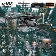 Hot Drone Three Camera 8K Wide Angle Optical GPS Obstacle Avoidance Quadcopter