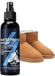 [Generic] Waterproof Shoe Spray | 120ml Canvas and Fabric Spray Protector - Shoe and Boot Care, Nano Protection, Protectant Spray for Sneaker Leather Fabric