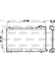 Valeo Radiator Engine Cooling fits Subaru Forester 2.0 SF,SF5 AWD (732410) (for: Subaru)