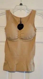 NWT Woman Ocean Slimming Cami Shaper 3-in-1 Shapewear Classic Beige Size XL
