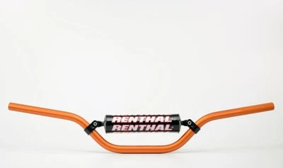 RENTHAL Fits 798 7/8-Inch Padded Handlebar Orange - Durable Motorcycle Handlebar