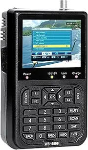 Satellite Receiver WS6906 3.5in LCD Display Data Digital Satellite Signal Finder Meter Satellite Finder for Remote Reception Systems Antennas