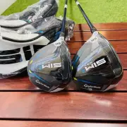 LH Taylormade SIM2Max 3w 5w 2set TENSEI BLUE Graphite Shaft SR Flex NEW Rare