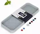 Silicone Sponge Holder, Kitchen Sink Organizer Tray, Sponge Caddy for Bathroom C