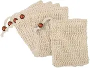 WeiLaiKeQi 5 Pack Soap Bags for Foaming and Drying with Drawstring