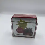 coca cola collectibles Retro Coasters W/ Holder