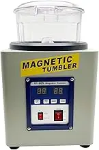 Polishing Machine Electric Magnetic Tumbler For Deburring And Chamfering Grinding 2000rpm DIY Jewelry Making Tools for Jewelry, Wood, Amber, Metal, Jade