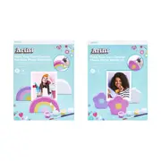 Paint Your Own Ceramic Photo Stands Kit - Assorted