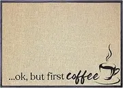 Coffee Bar Mat for Countertop, Maker and Machine - Spill Mat and Accessories for Coffee Station (Style A)