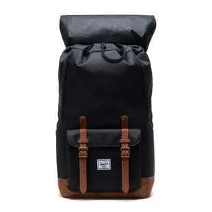 Herschel Little America 大型 黑色 全黑 防潑水 帆布 尼龍 大容量 背包 男包 後背包 現貨