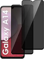 Ezydigitals 2 Pack Anti-spy Privacy Tempered Glass Screen Protector For Samsung Galaxy A14 5G