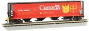 Bachmann-Canadian Cylindrical 4-Bay Grain Hopper with FRED - Ready to Run -- Gov